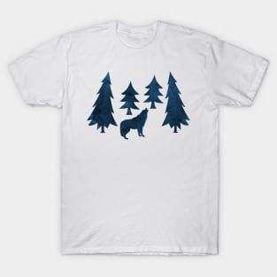 Howling wolf T-Shirt